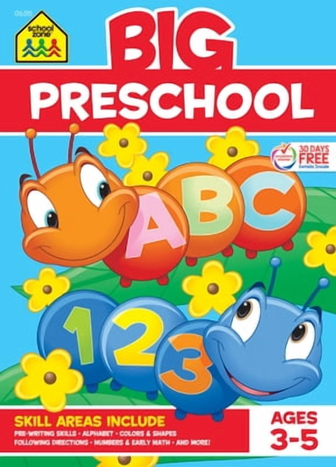 School Zone Big Preschool Workbook, 320 Pages - image 2