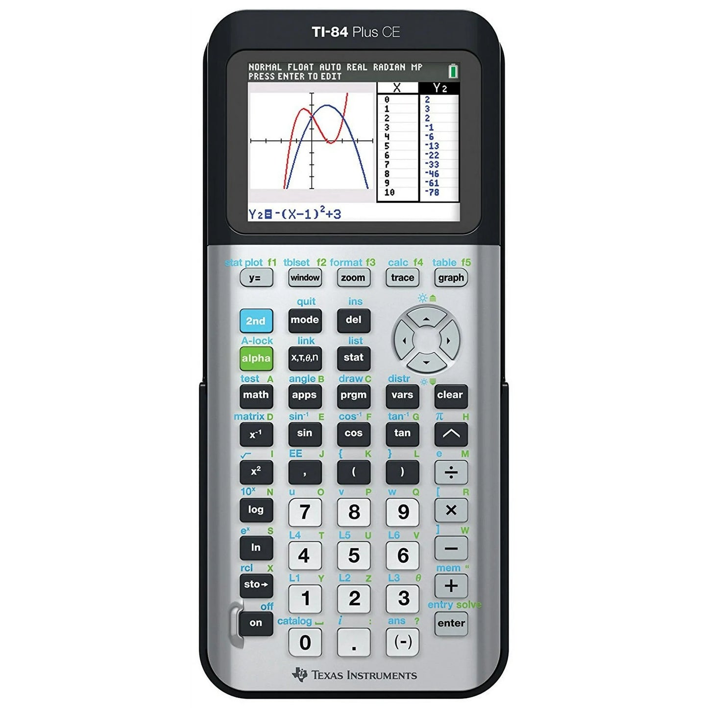Texas Instruments TI-84 Plus CE Python Graphing Calculator