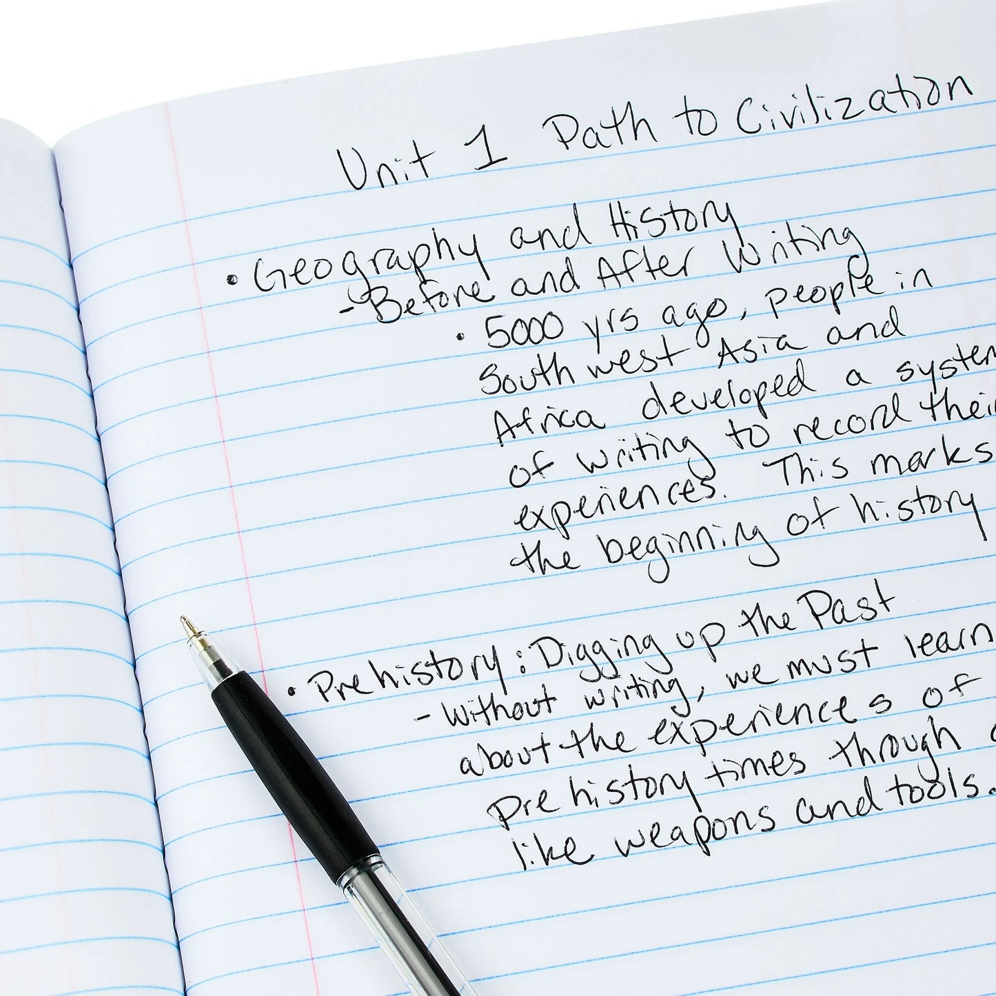 Pen+Gear Composition Book, Wide Ruled, 7.5"x 9.75", Marble Design, Paper Cover, 80 Sheets