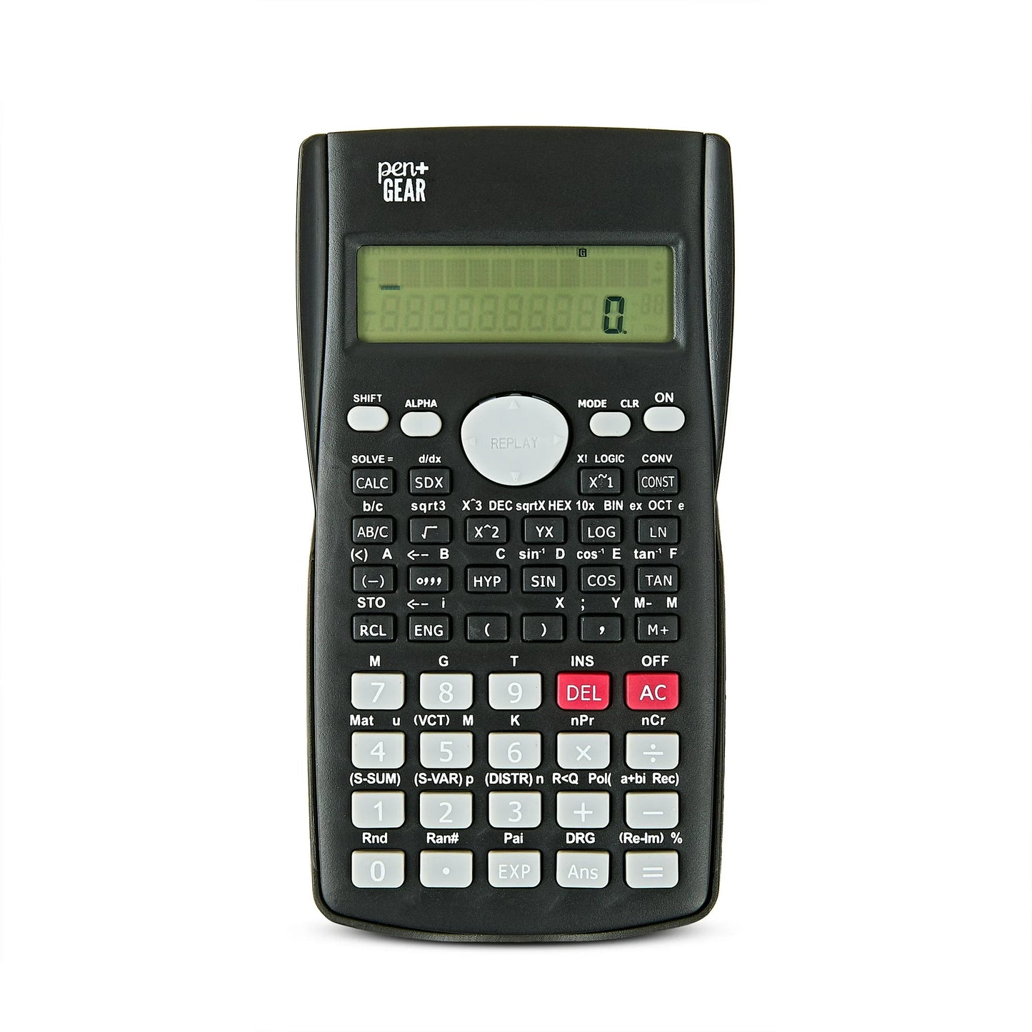 Pen+Gear Scientific Calculator For High School Classes and Engineering, Black