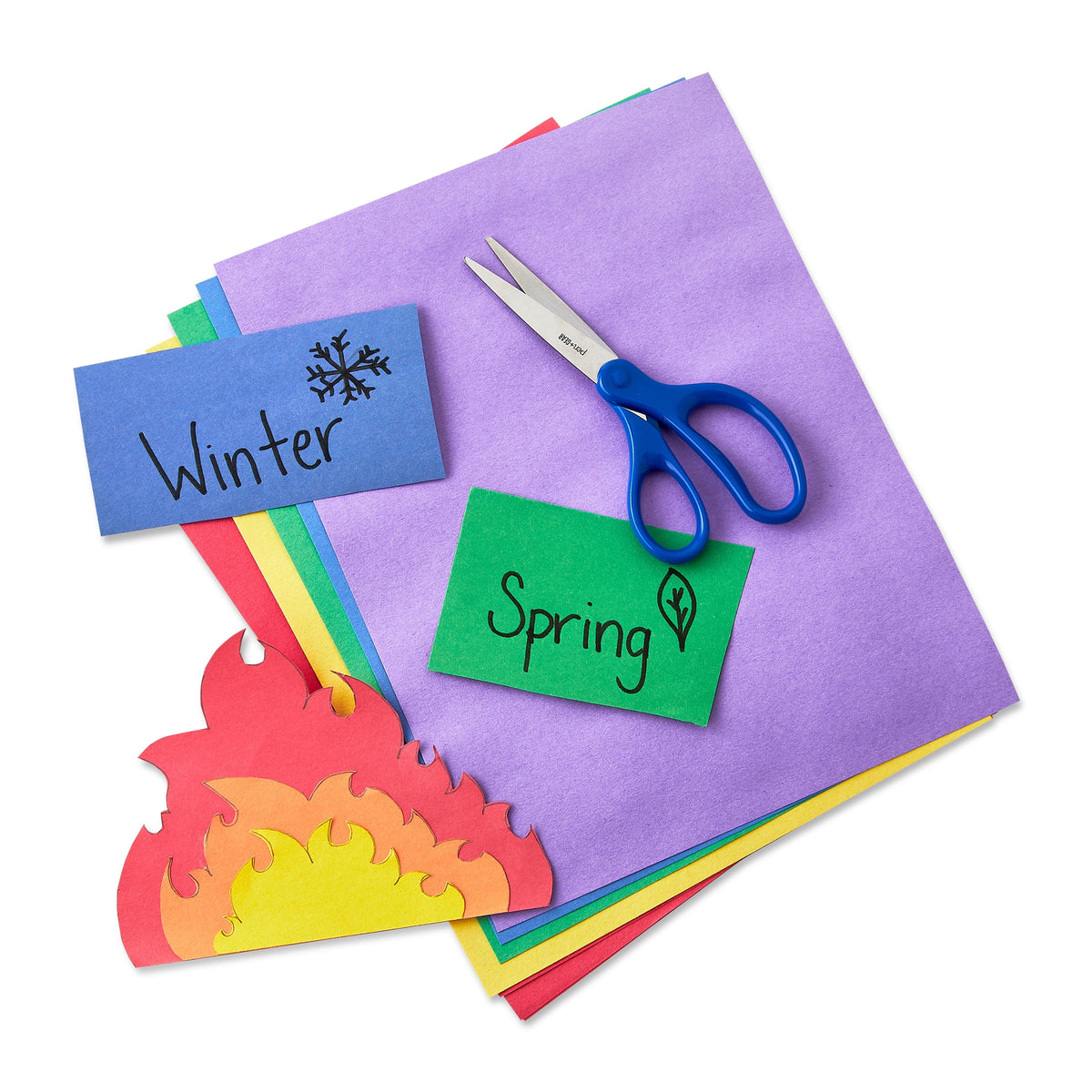 Pen+Gear Heavyweight Construction Paper, 9" x 12", Assorted Colors, 50 Sheets - image 5