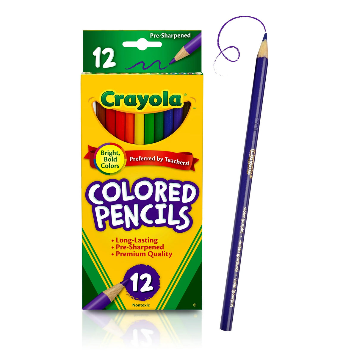 Crayola Colored Pencils, 12 Count, view 3