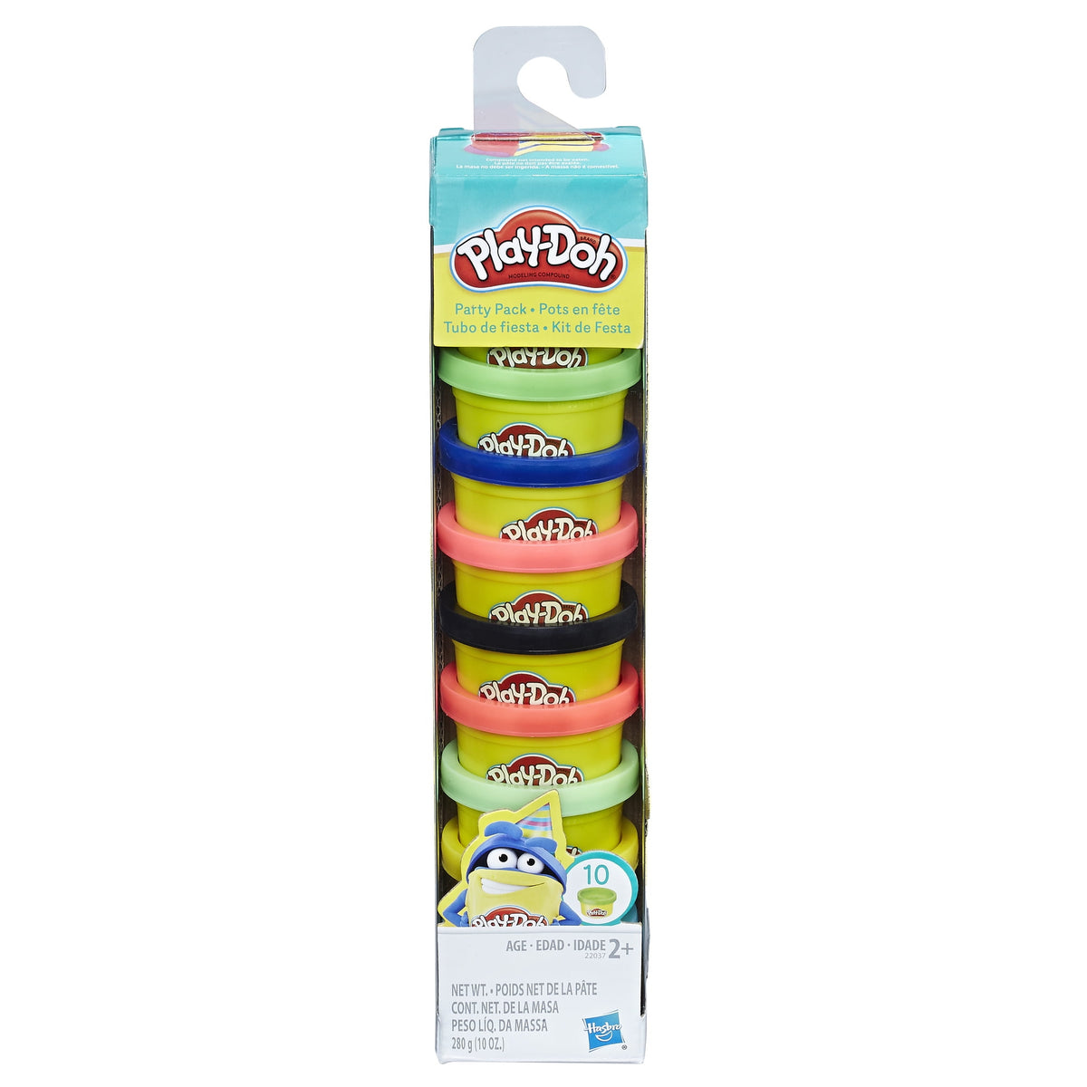 Play-Doh Party Pack, 10 Mini Cans, 1 oz Each - image 2