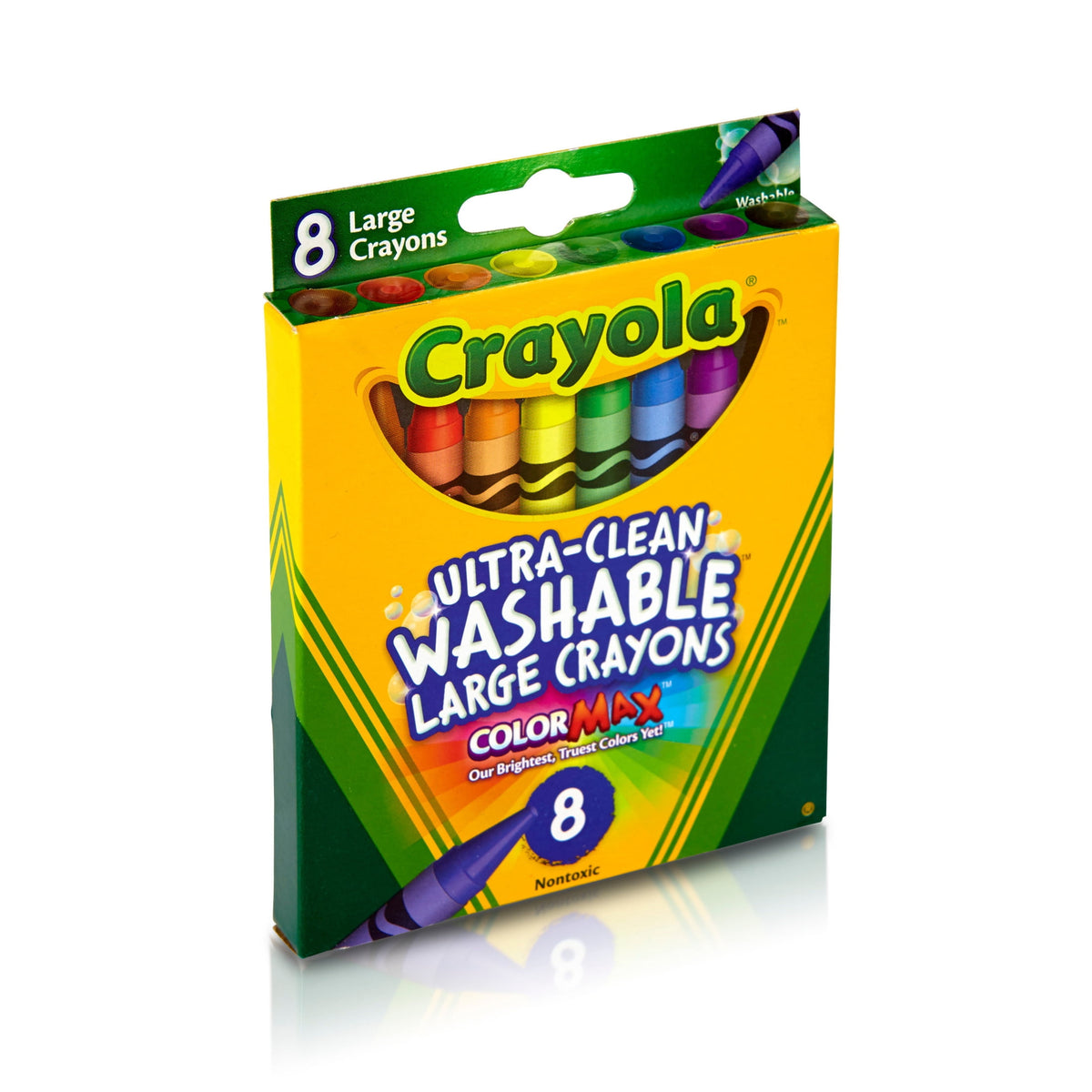 Crayola Large Washable Crayons, 8 Count - image 2