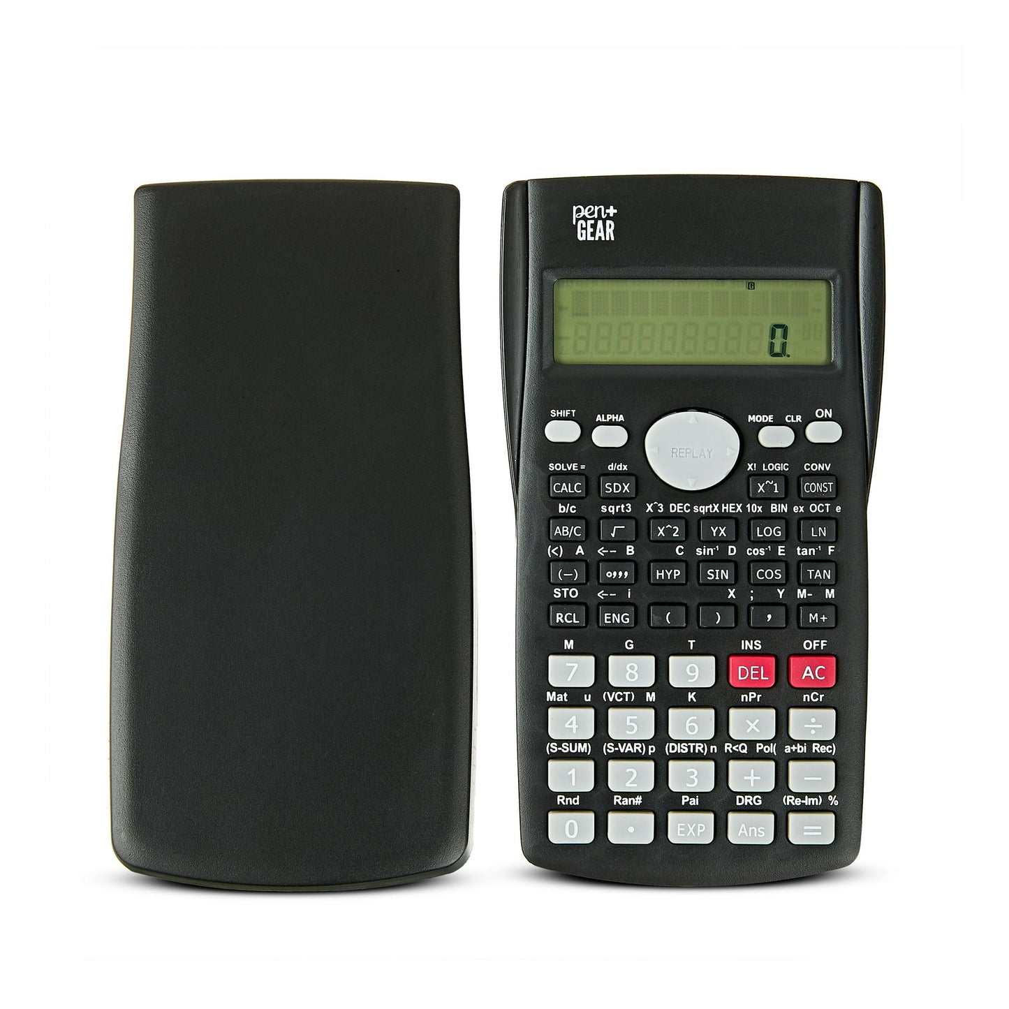 Pen+Gear Scientific Calculator For High School Classes and Engineering, Black