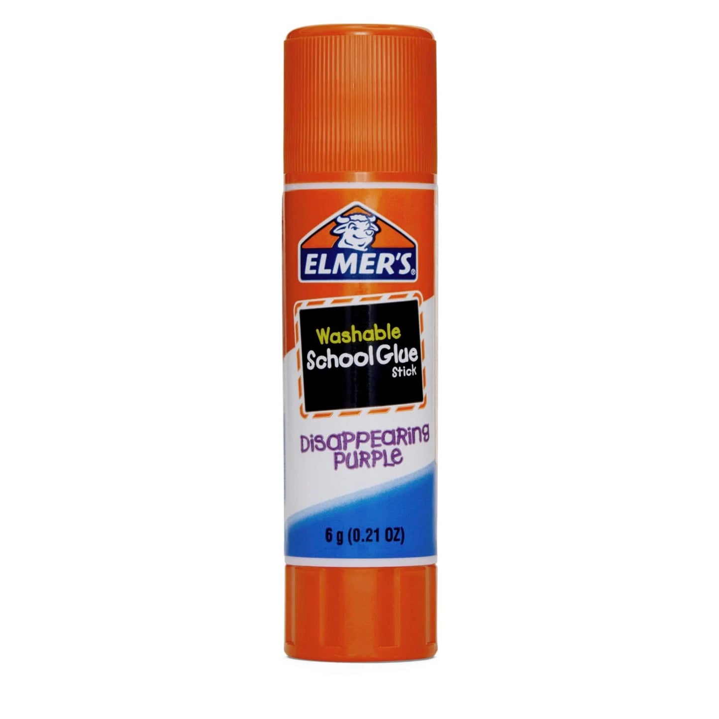 Elmer's Disappearing Purple Washable School Glue Sticks, 6 Gram, 12 Count