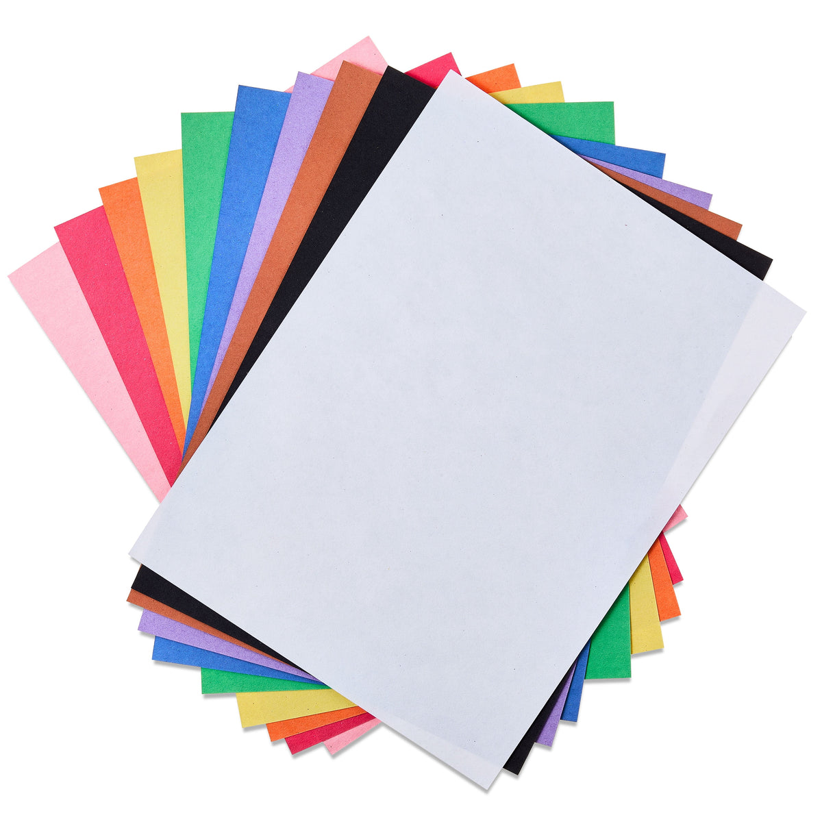 Pen+Gear Heavyweight Construction Paper, 9" x 12", Assorted Colors, 120 Sheets - image 2