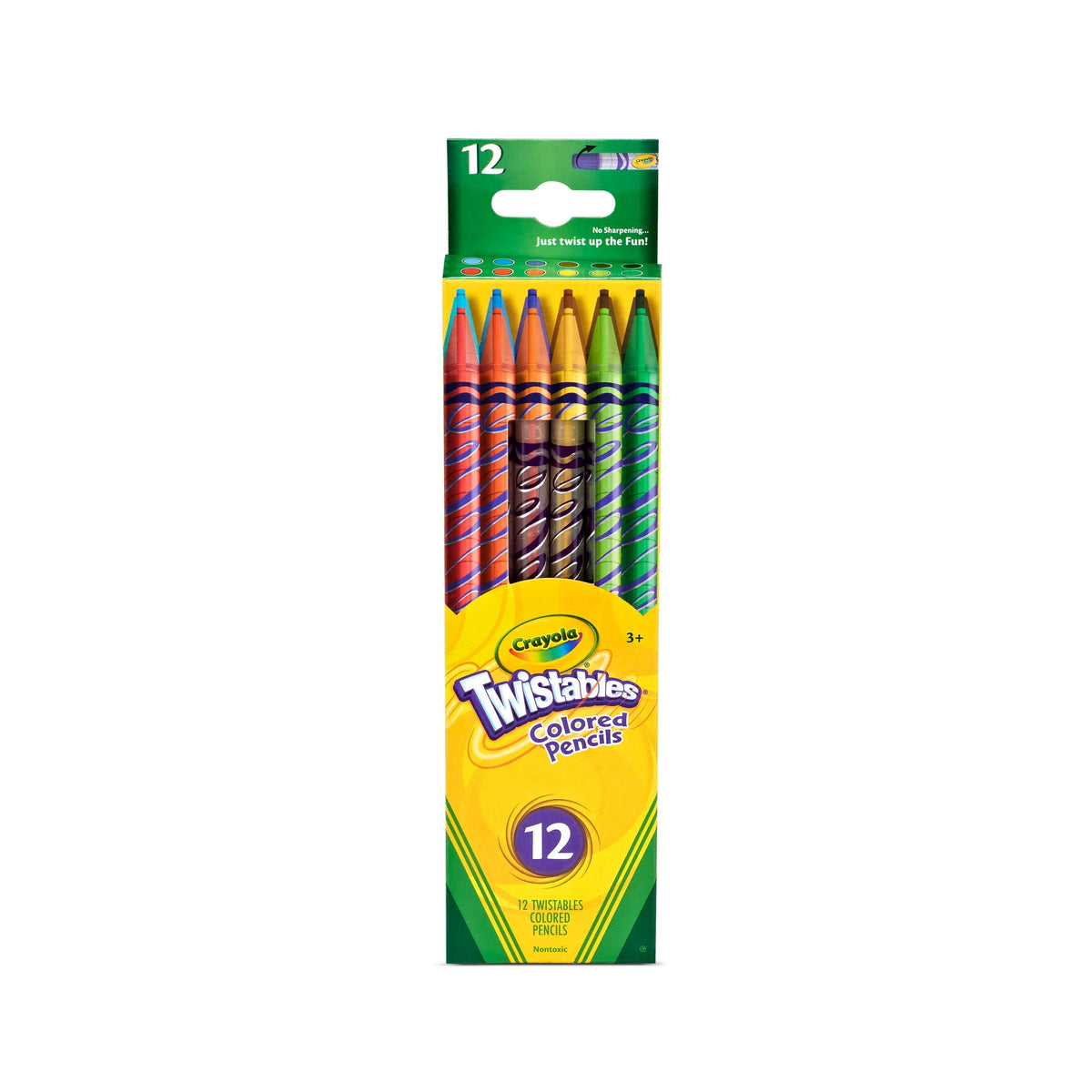 Crayola Twistables Colored Pencils, 12 Count