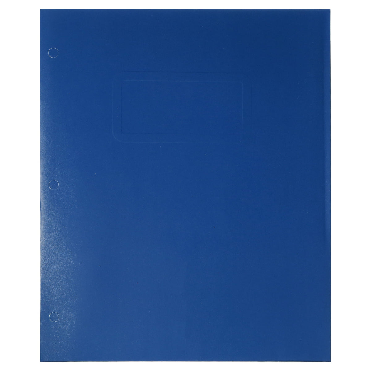 Pen+Gear 2-Pocket Paper Folder, Blue