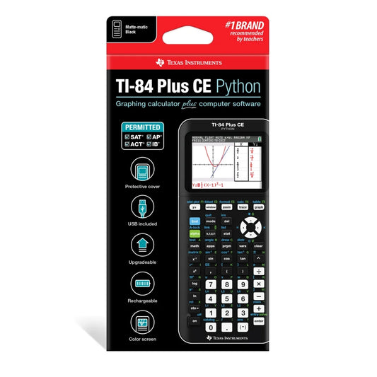 Texas Instruments TI-84 Plus CE Python Graphing Calculator