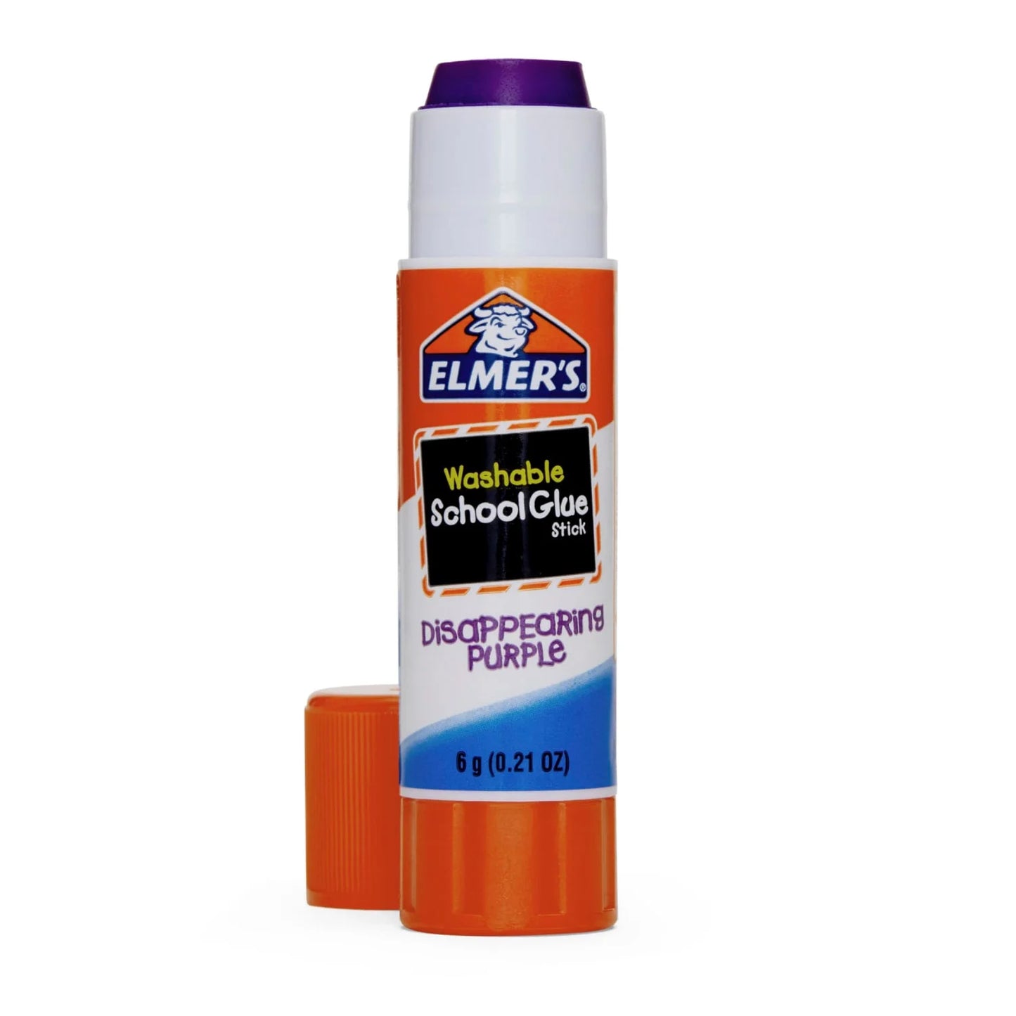 Elmer's Disappearing Purple School Glue Sticks, Washable, 2 Sticks