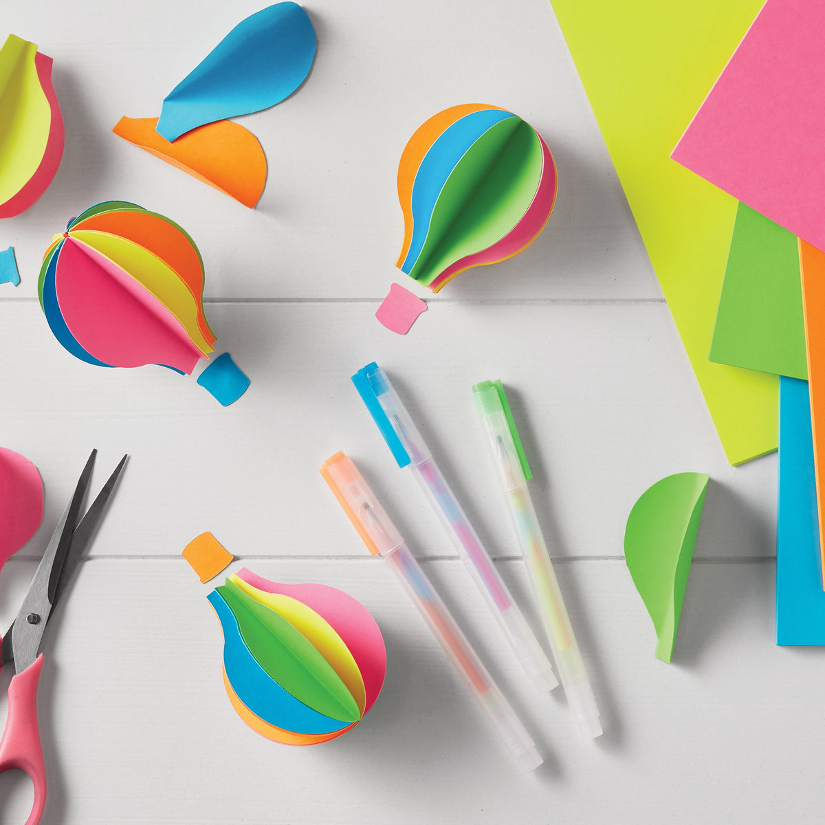 Pen+Gear Assorted Neon Card Stock, 8.5" x 11", 65 lb, 75 Sheets - image 4