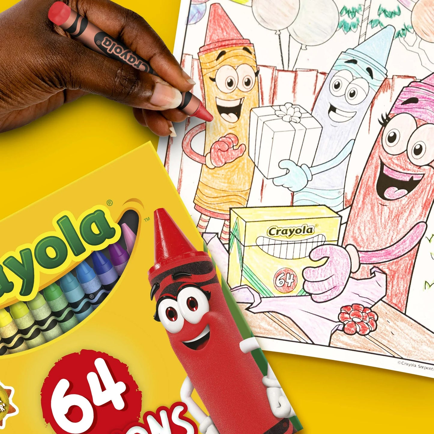 Crayola Crayons with Sharpener, 64 Count, Classroom Must Haves for Teachers, Arts and Crafts